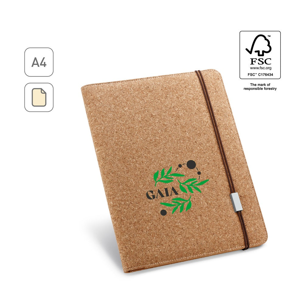 SERPA promotional document folder (complete set view) with custom logo branding