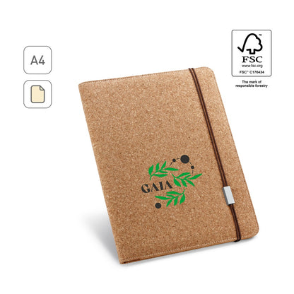 SERPA promotional document folder (complete set view) with custom logo branding