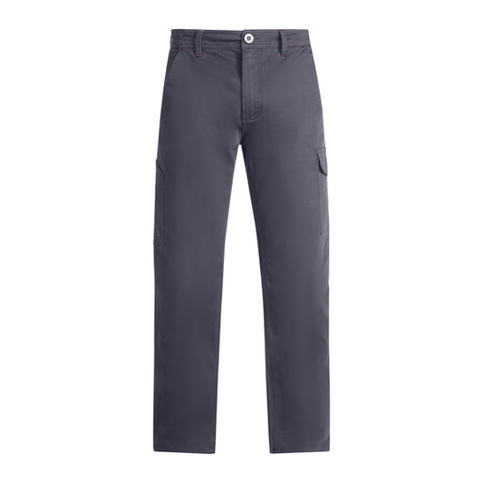 ROLY WRK FONTA Men's trousers in lead - promotional clothing printed with your company logo