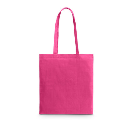 CARACAS promotional tote bag in pink with custom logo branding