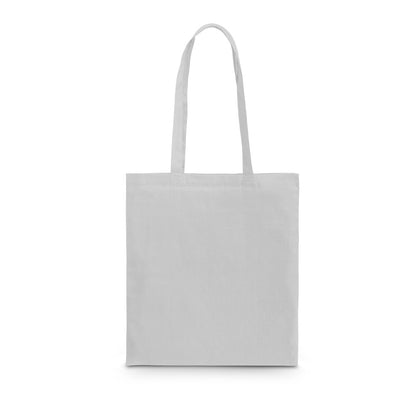 CARACAS promotional tote bag in white with custom logo branding