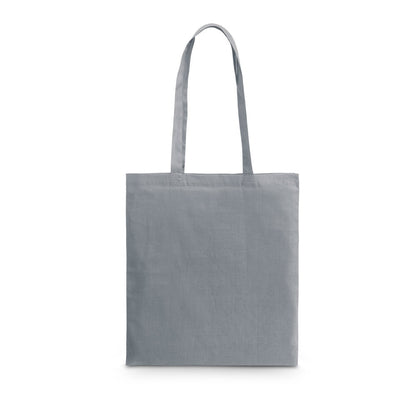 CARACAS promotional tote bag in light grey with custom logo branding