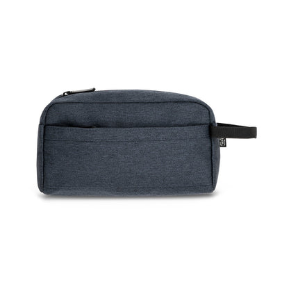REPURPOSE BAG promotional personal care item in blue (detail view) with custom logo branding