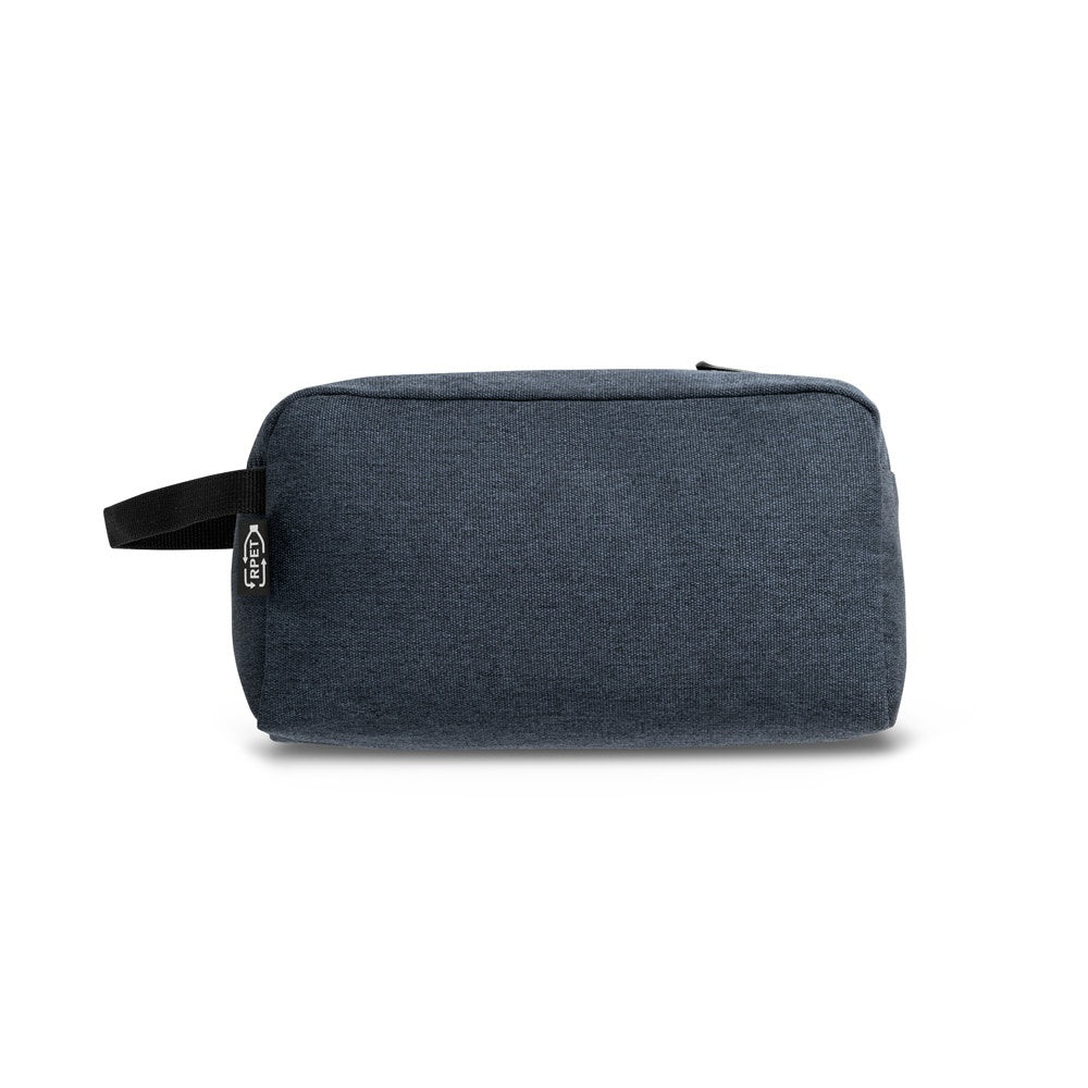 REPURPOSE BAG promotional personal care item in blue (detail view) with custom logo branding