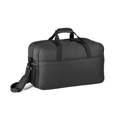 REPURPOSE SPORTS promotional sports bag in dark grey with custom logo branding