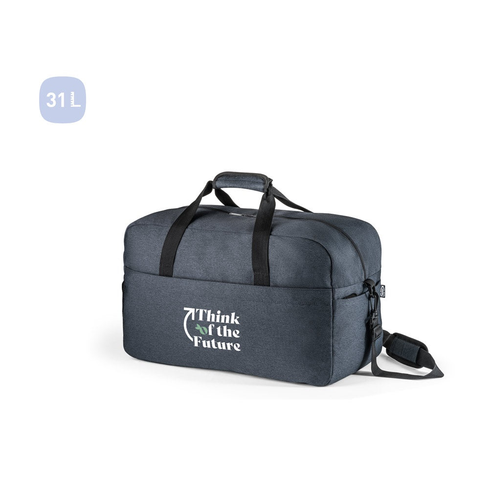 REPURPOSE SPORTS promotional sports bag (complete set view) with custom logo branding