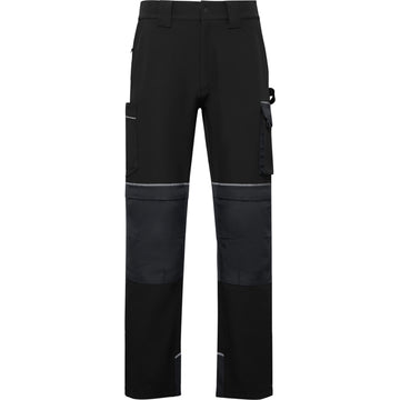 ROLY WRK WALL Unisex trousers in black - promotional clothing printed with your company logo
