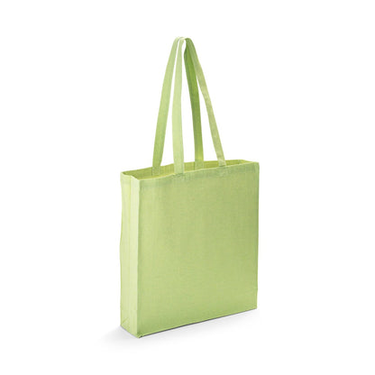 MARACAY promotional tote bag in light green with custom logo branding
