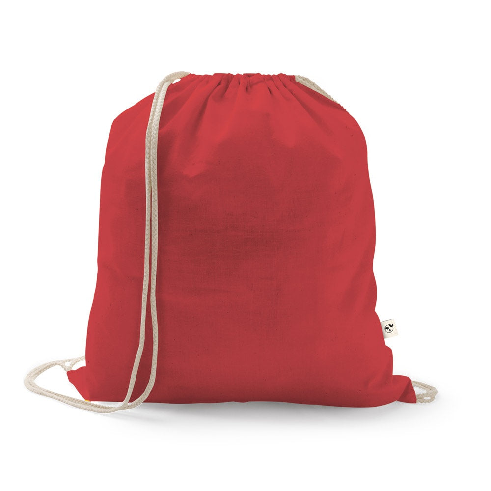 ISTANBUL promotional tote bag in red with custom logo branding