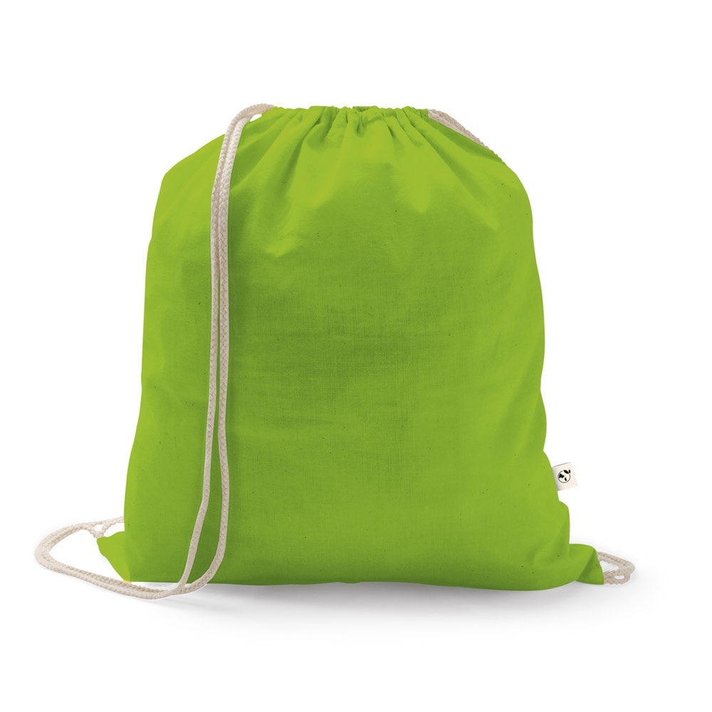 ISTANBUL promotional tote bag in light green with custom logo branding