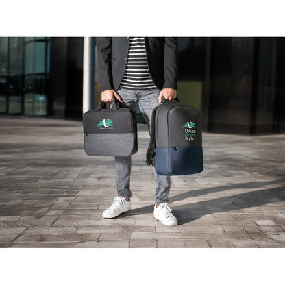 GENOA promotional laptop bag with custom logo branding