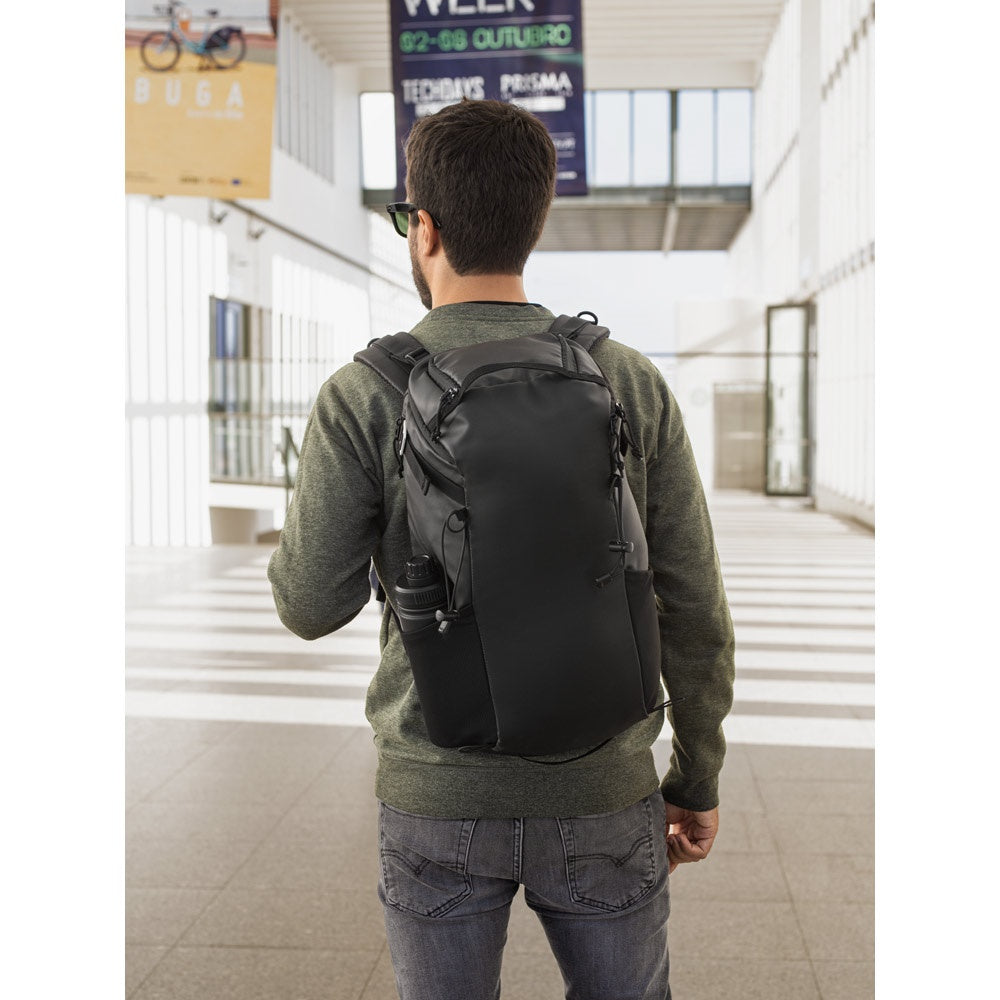ALASCA promotional backpack with custom logo branding