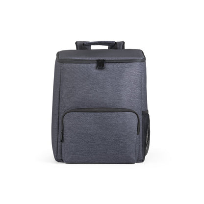 BOSTON COOLER promotional cooler bag in blue (detail view) with custom logo branding