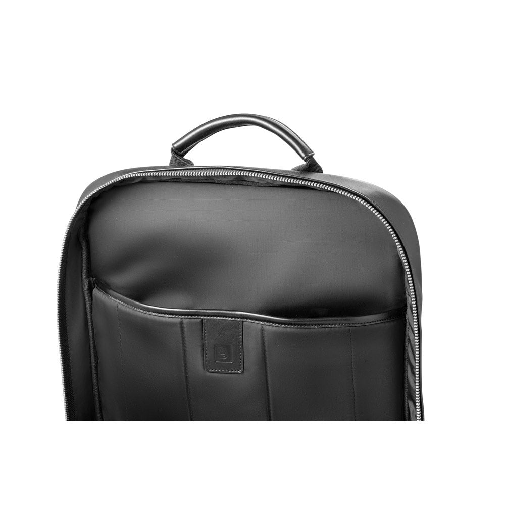 DIVERGENT BACKPACK II promotional laptop bag in beige with custom logo branding