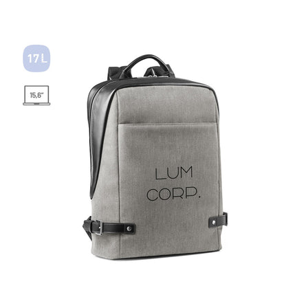 DIVERGENT BACKPACK II promotional laptop bag (complete set view) with custom logo branding