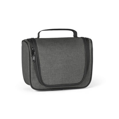 MILLI promotional travel accessory in dark grey with custom logo branding
