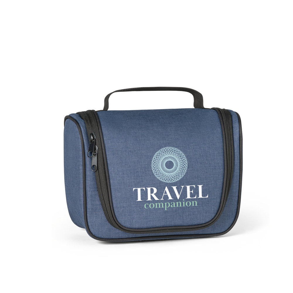 MILLI promotional travel accessory (complete set view) with custom logo branding