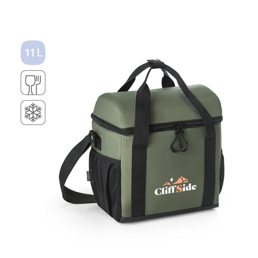ROMA M promotional cooler bag (complete set view) with custom logo branding