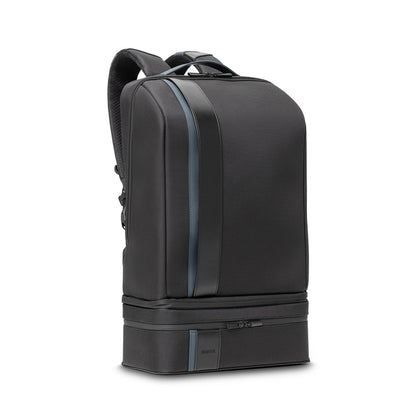 DYNAMIC BACKPACK II promotional backpack in blue with custom logo branding