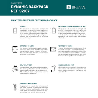 DYNAMIC BACKPACK II promotional backpack with custom logo branding