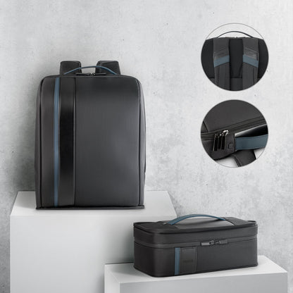 DYNAMIC BACKPACK II promotional backpack (complete set view) with custom logo branding