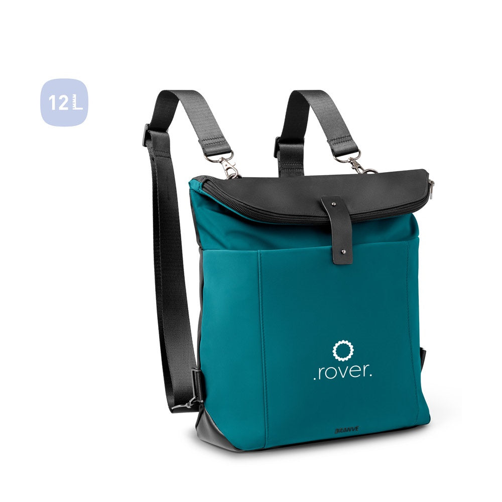 ROVER BACKPACK II promotional backpack (complete set view) with custom logo branding