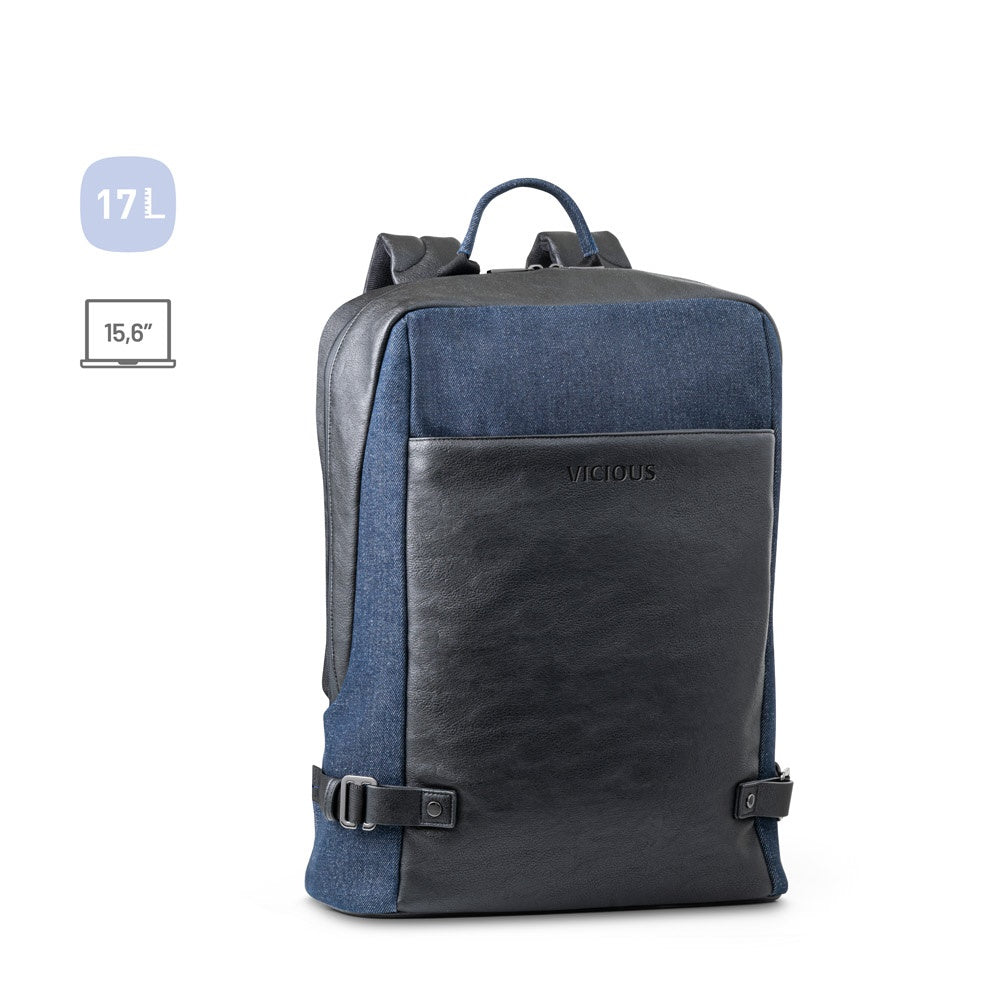 DIVERGENT BACKPACK I promotional laptop bag (complete set view) with custom logo branding