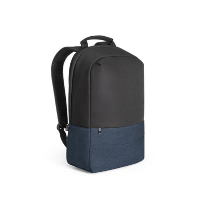 GENOA BPACK promotional backpack in blue with custom logo branding