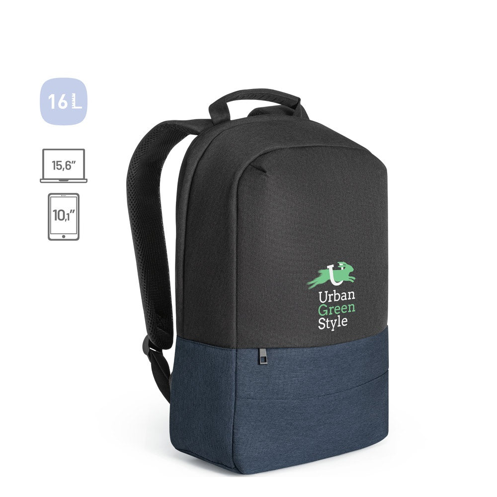 GENOA BPACK promotional backpack (complete set view) with custom logo branding