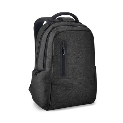 RE-BOSTON promotional laptop bag in black with custom logo branding