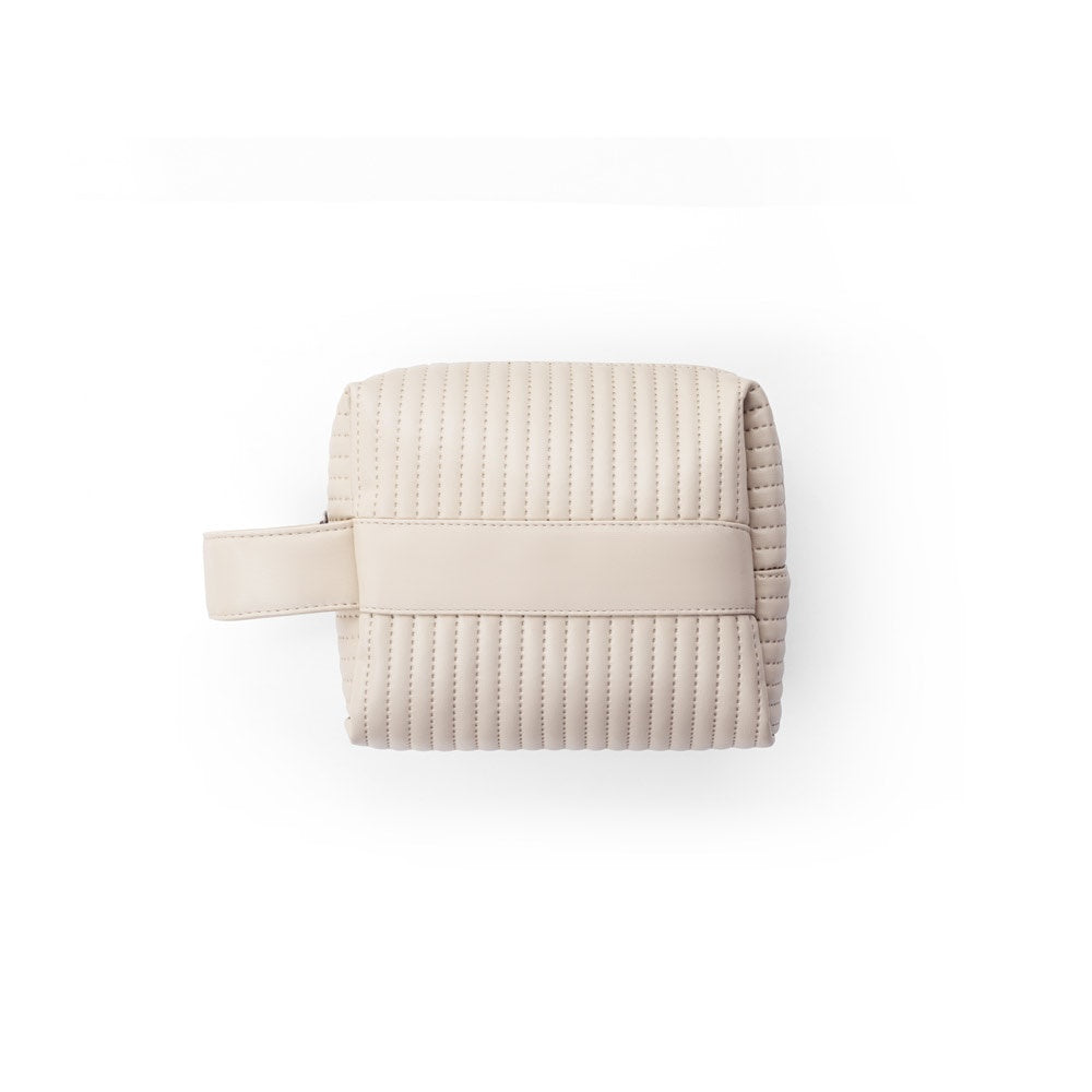 GILI promotional personal care item in beige (detail view) with custom logo branding