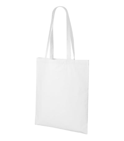 MALFINI SHOPPER Unisex shopping bag in white - promotional clothing printed with your company logo