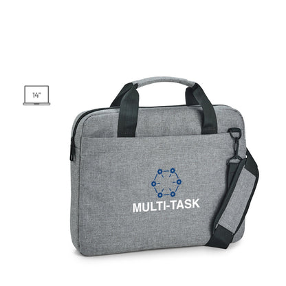 GRAPHS LAPTOP promotional laptop bag (complete set view) with custom logo branding