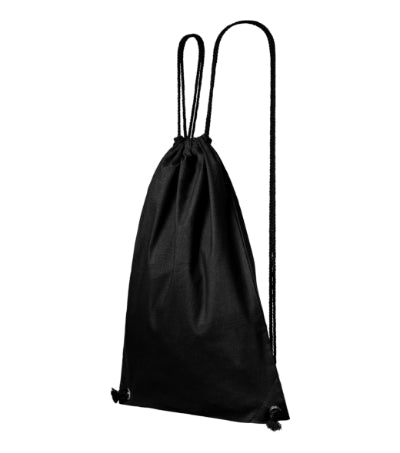 MALFINI EASYGO Unisex gymsack in black - promotional clothing printed with your company logo