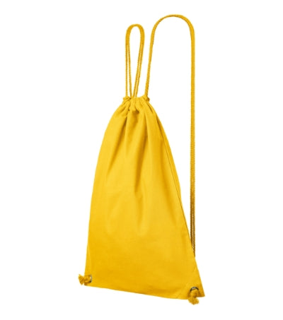 MALFINI EASYGO Unisex gymsack in yellow - promotional clothing printed with your company logo