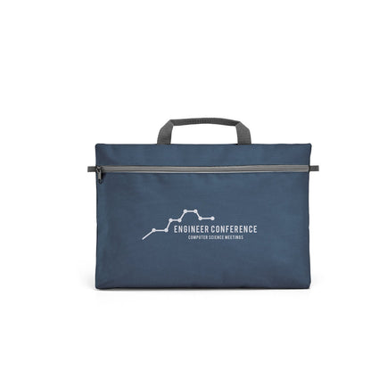 MILO promotional document folder (complete set view) with custom logo branding