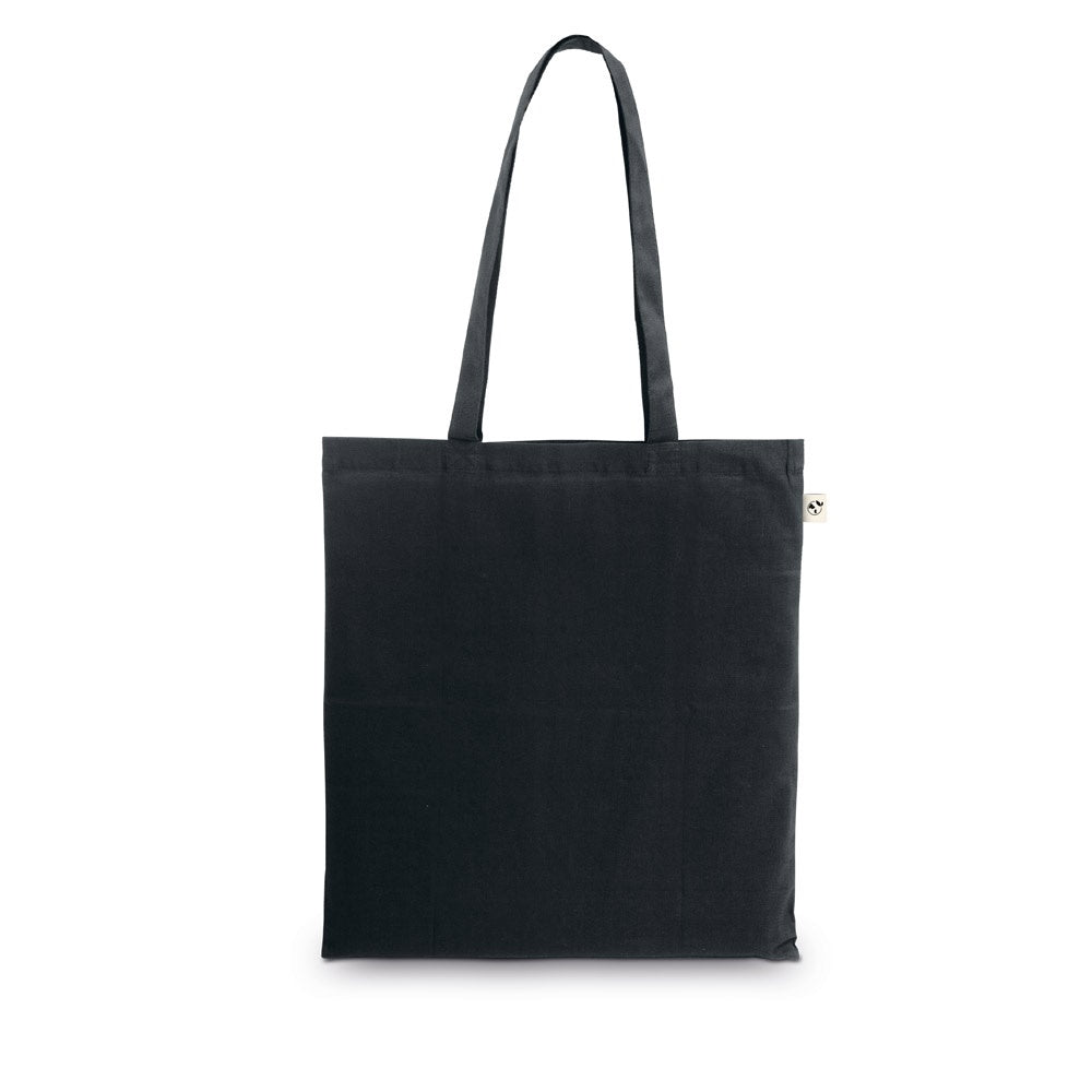MEXICO promotional tote bag in black with custom logo branding