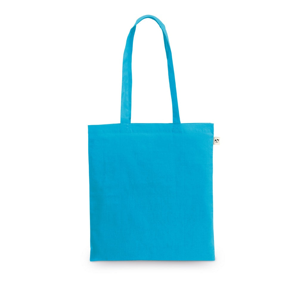 MEXICO promotional tote bag in light blue with custom logo branding