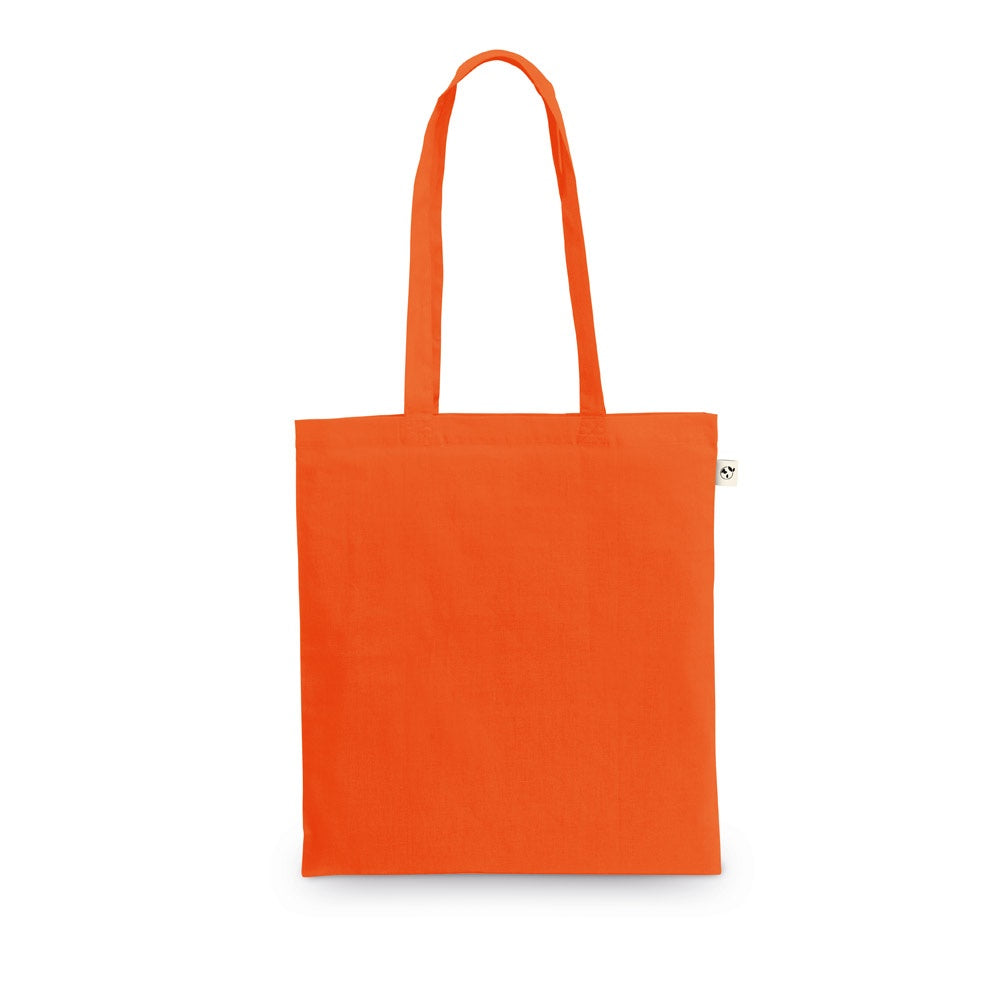 MEXICO promotional tote bag in orange with custom logo branding