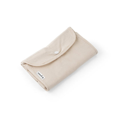 BEIRUT promotional tote bag in light natural (detail view) with custom logo branding
