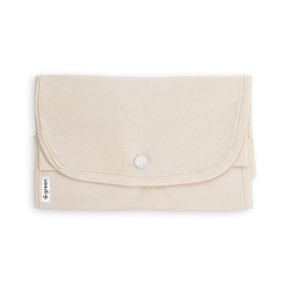 BEIRUT promotional tote bag in light natural (detail view) with custom logo branding