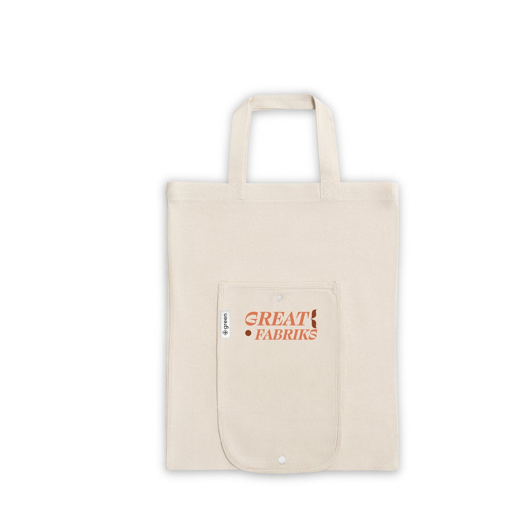 BEIRUT promotional tote bag (complete set view) with custom logo branding