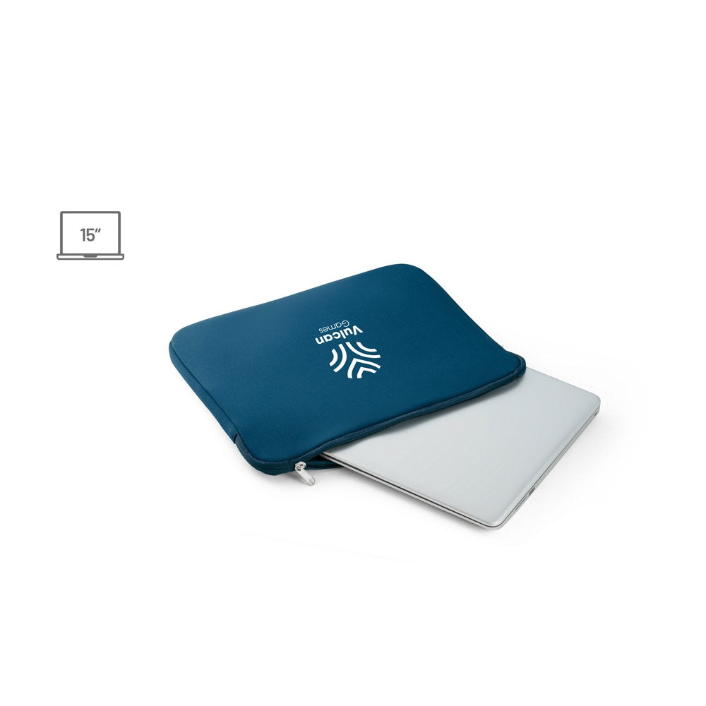 AVERY promotional laptop bag (complete set view) with custom logo branding