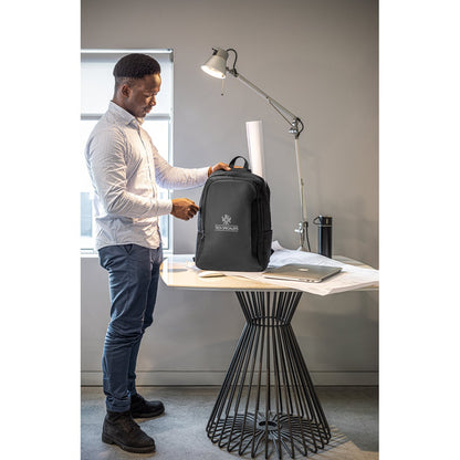 DRAMMEN promotional laptop bag with custom logo branding