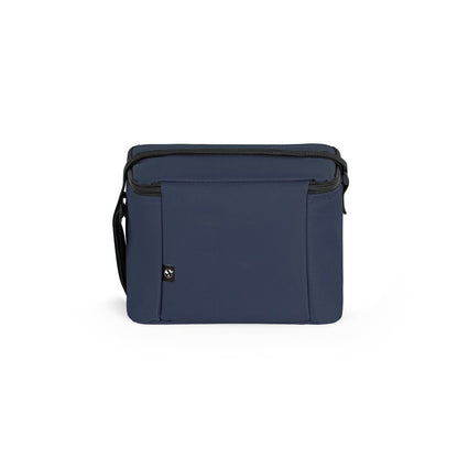 CANCUN promotional cooler bag in blue (detail view) with custom logo branding