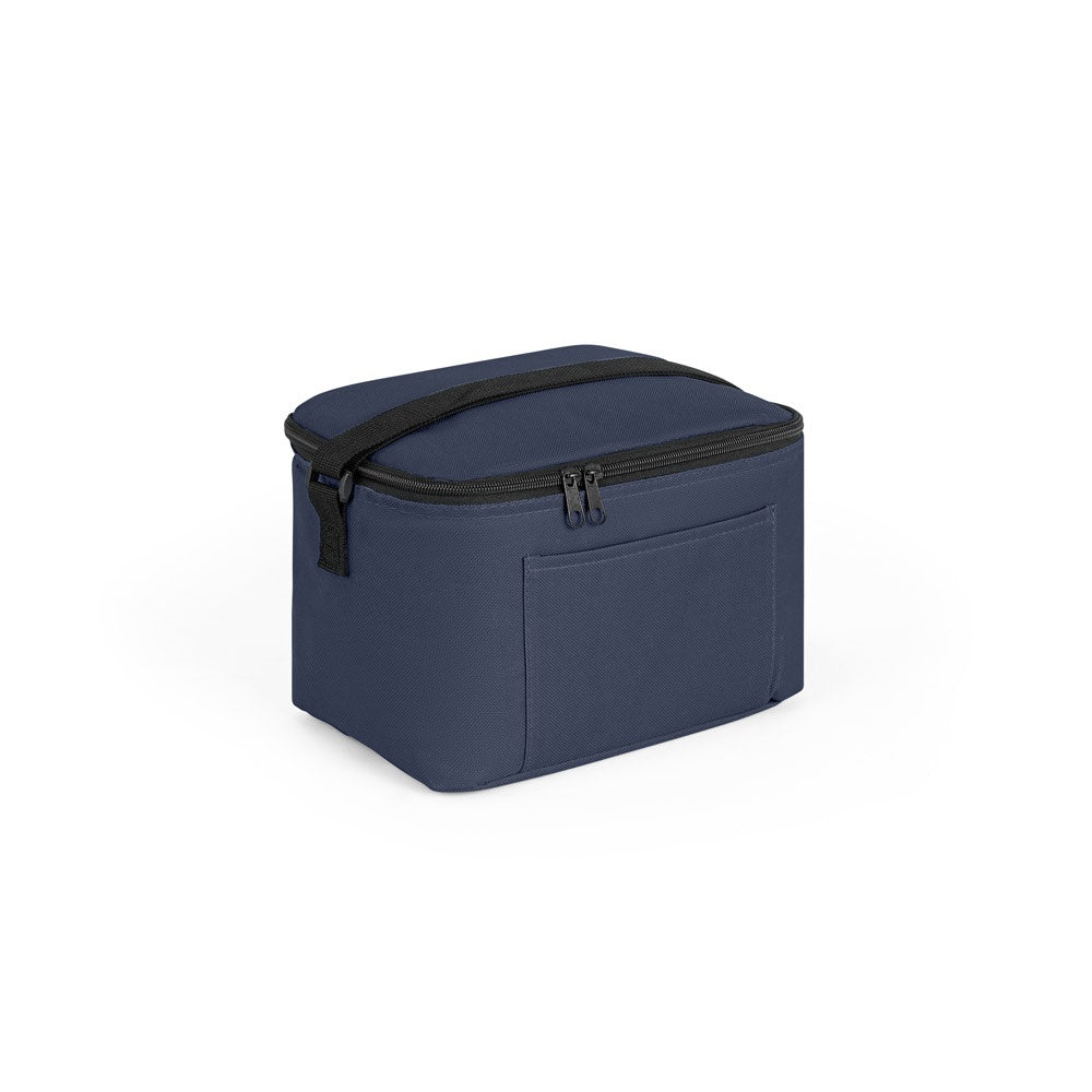 CANCUN promotional cooler bag in blue with custom logo branding