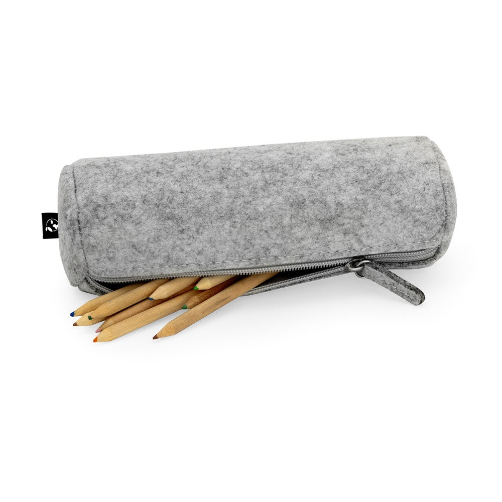 FELPY promotional personal care item in light grey (detail view) with custom logo branding