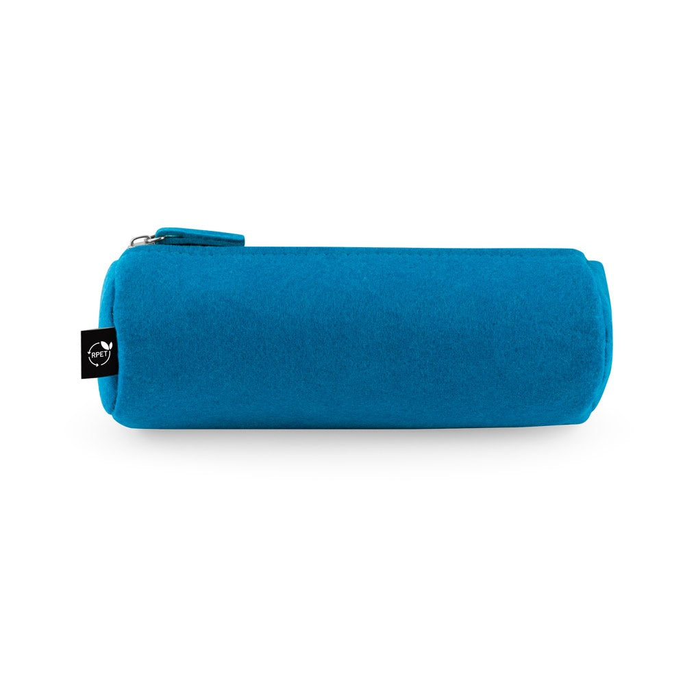 FELPY promotional personal care item in light blue (detail view) with custom logo branding