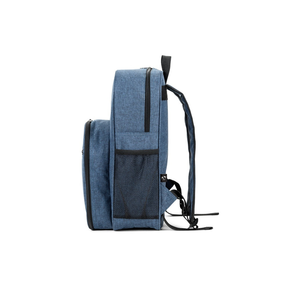 WHITSUNDAY promotional cooler bag in blue (detail view) with custom logo branding