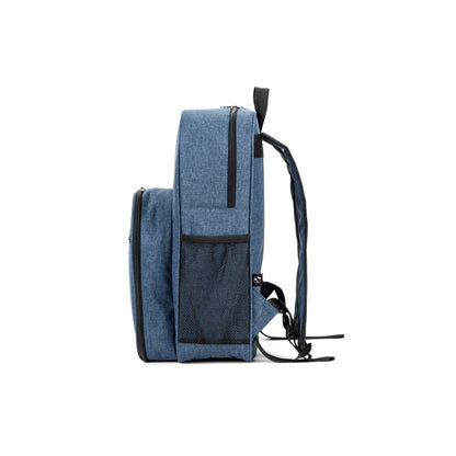 WHITSUNDAY promotional cooler bag in blue (detail view) with custom logo branding